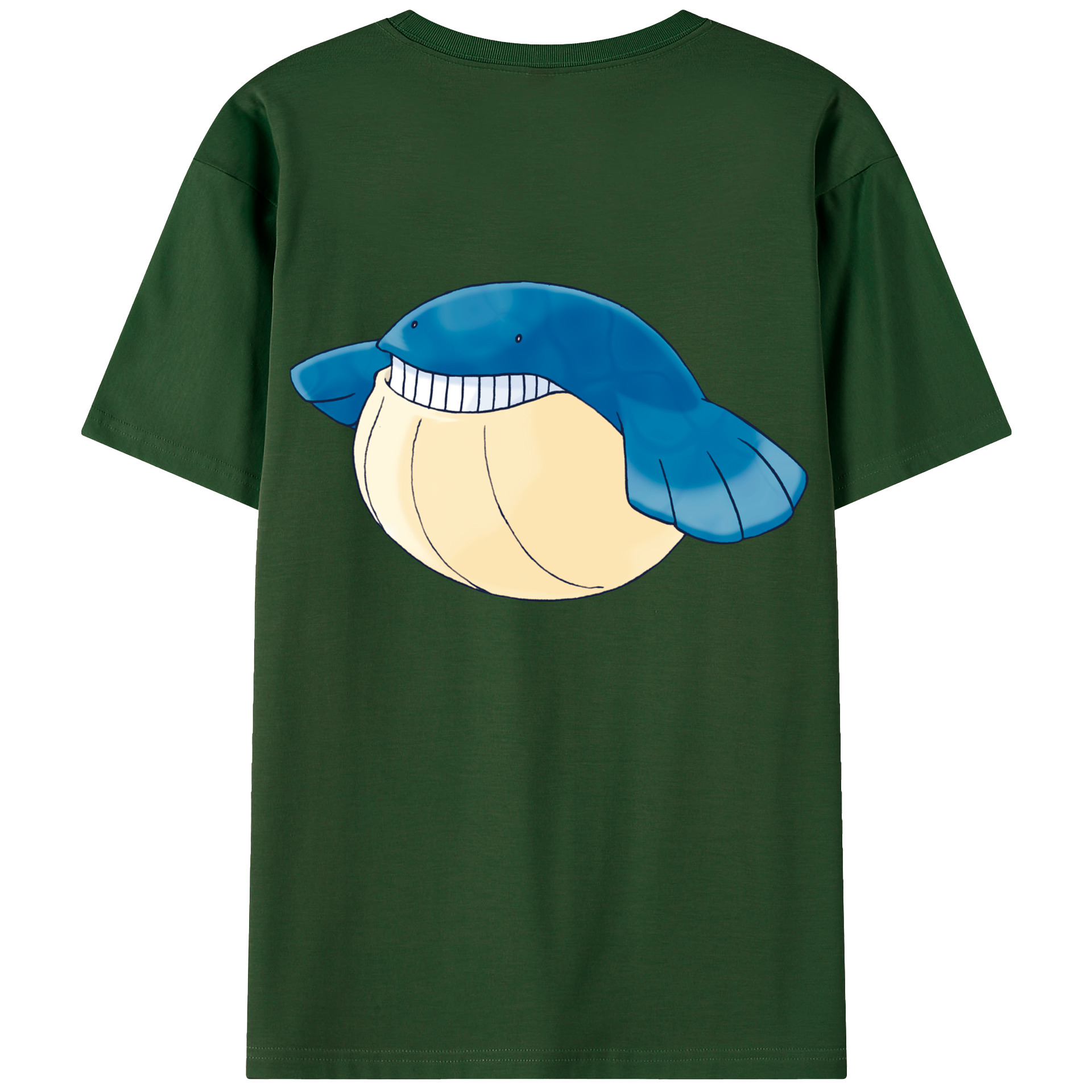 （画像用） ポケットモンスター Pokémon 綿100％半袖Tシャツ（背面プリント）